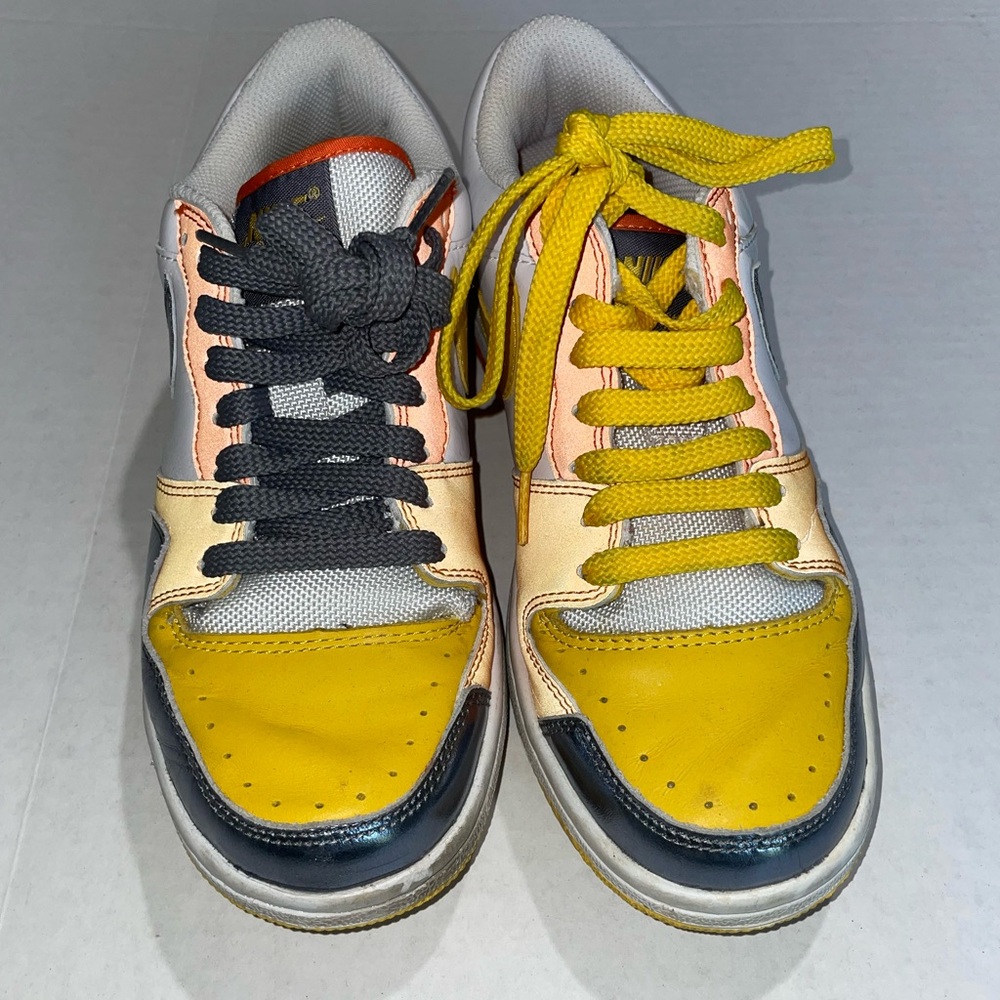 Nike Women's Shoes Yellow and Gray